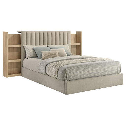Arielle - Bookcase Panel Storage Bed - Simple Home Plus