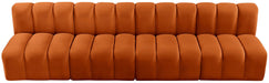 Arc - Velvet 4 Seats Modular Sofa - Simple Home Plus