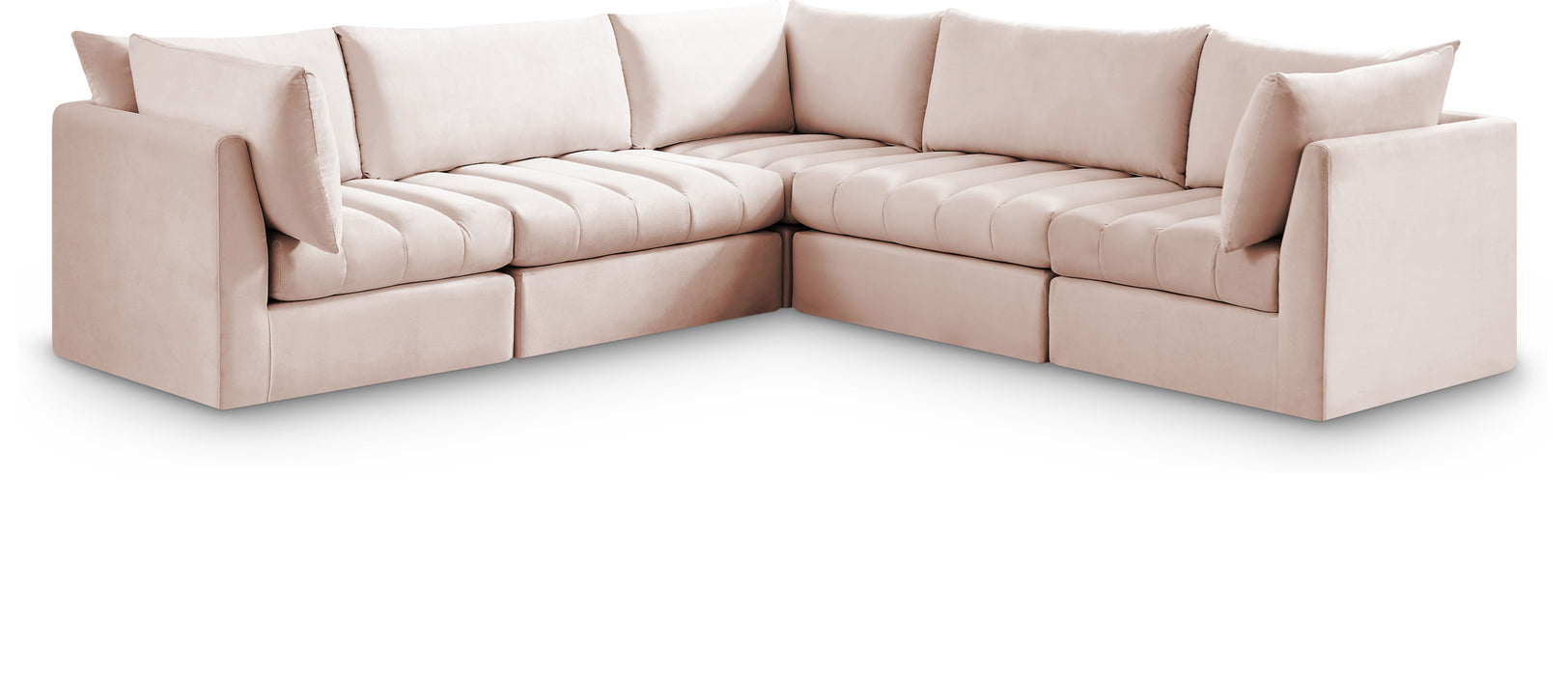 Jacob - Modular Corner Sectional 5 Piece - Simple Home Plus