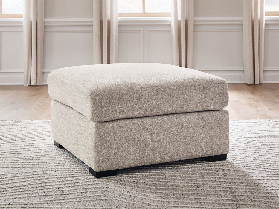 Bridgemont - Stone - Oversized Accent Ottoman - Simple Home Plus