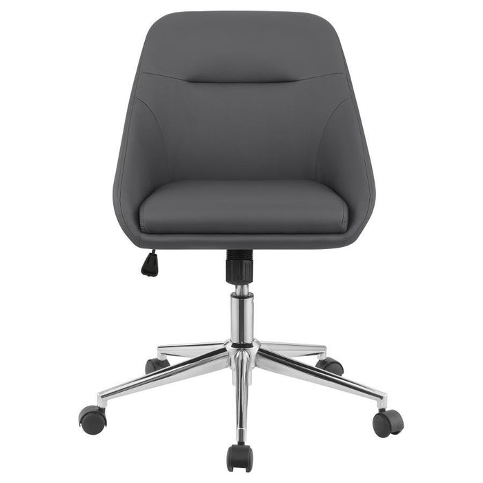 Jackman - Upholstered Adjustable Home Office Desk Chair - Simple Home Plus