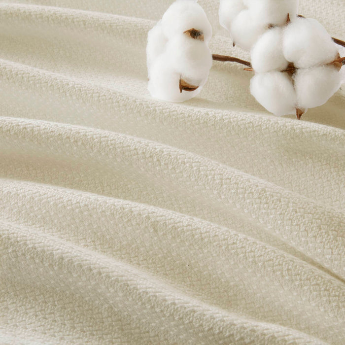 Liquid Cotton - King Blanket - Ivory - Simple Home Plus