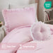 Rowena - Twin Comforter Set - Pink - Simple Home Plus