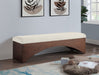 Lawson - Bench With Brown Base - Simple Home Plus