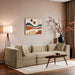 Stellar - 3 Piece 114" Upholstered Modular Sofa - Simple Home Plus