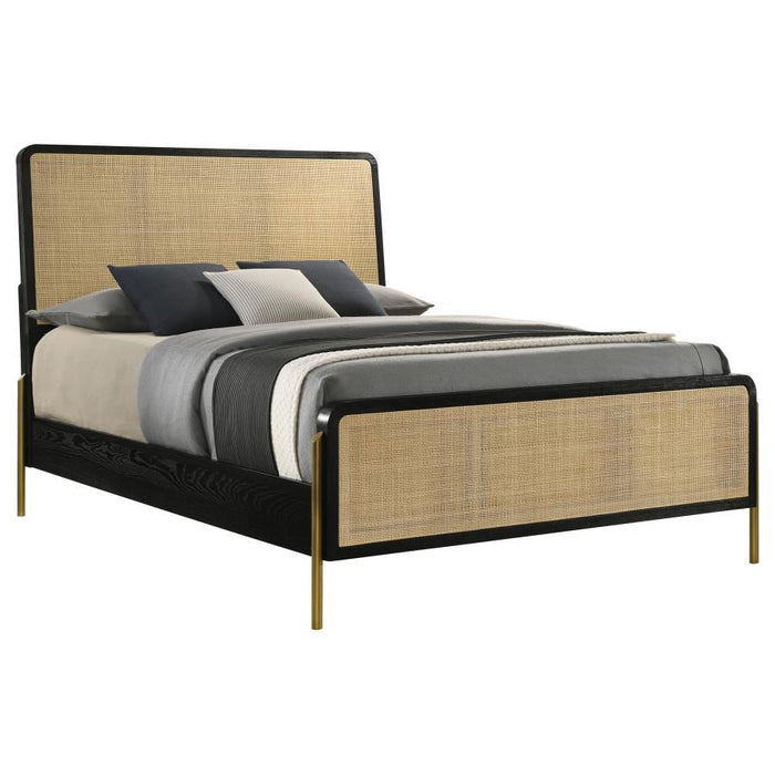 Arini - Rattan Panel Bed - Simple Home Plus