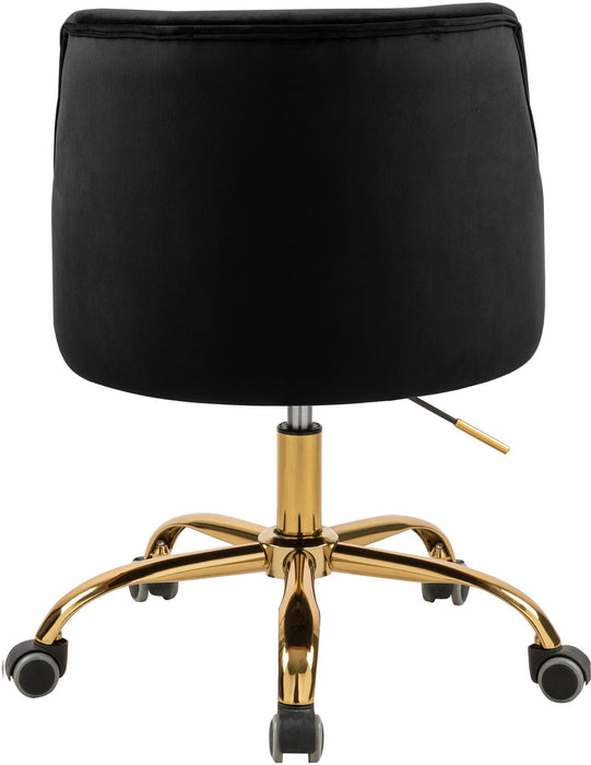 Arden - Office Chair with Gold Legs - Simple Home Plus