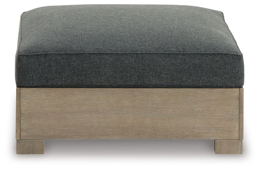 Citrine Park - Brown - Ottoman With Cushion - Simple Home Plus