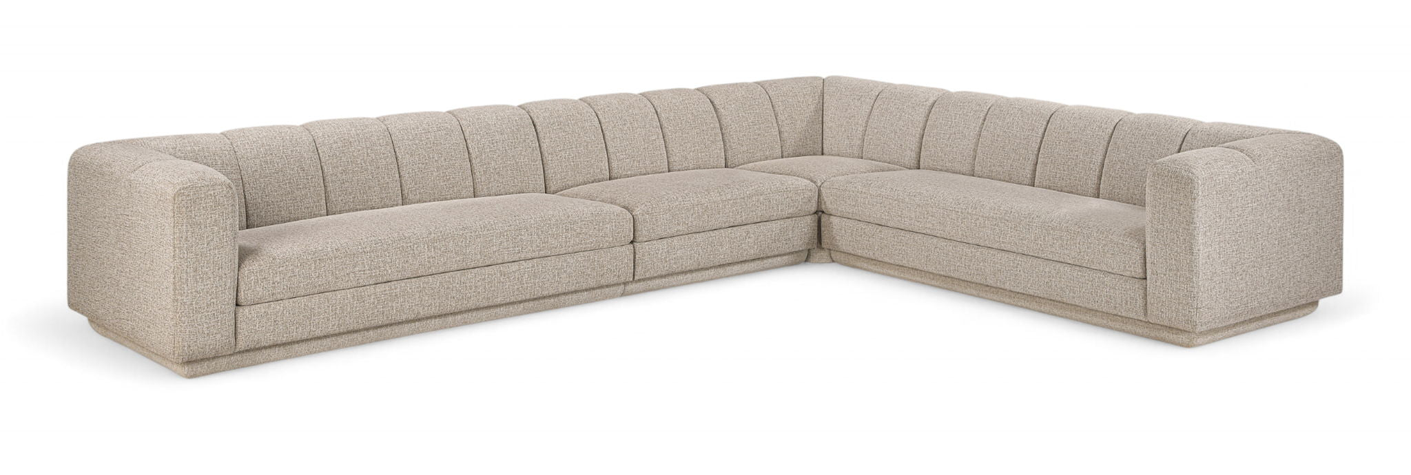 Modari - Sectional - Beige - Simple Home Plus