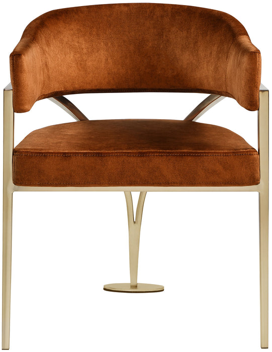 Madelyn - Dining Chair (Set of 2) - Brushed Brass - Simple Home Plus