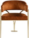 Madelyn - Dining Chair (Set of 2) - Brushed Brass - Simple Home Plus