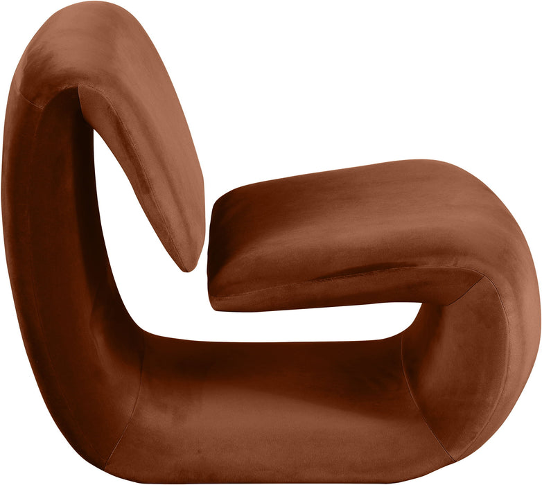 Nouveau - Velvet Accent Chair - Simple Home Plus