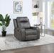 Raelynn - Upholstered Track Arm Recliner - Simple Home Plus