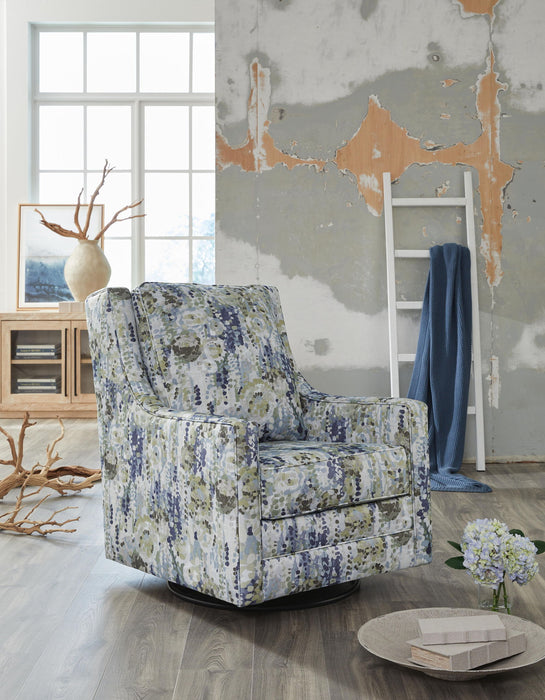 Dustinford - Swivel Glider Accent Chair - Multi - Simple Home Plus