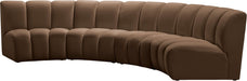 Infinity - 4 Piece Velvet Modular Sectional - Simple Home Plus
