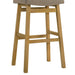 Lenon - Modern Farmhouse Wood Bar Height Kitchen Bar Stool - Simple Home Plus