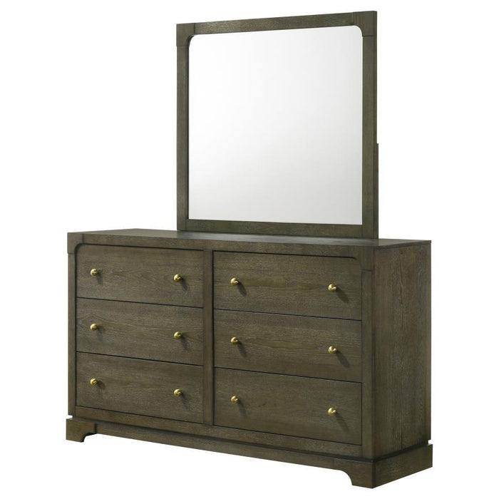 Gran Park - 6-Drawer Dresser Cabinet - Simple Home Plus