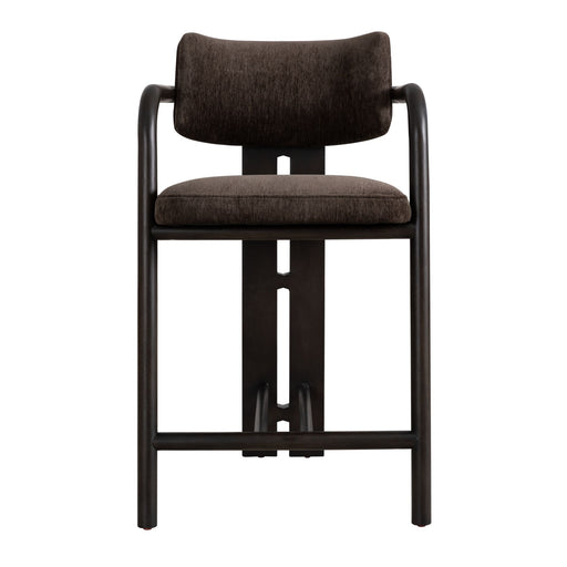 Aaliyah - 26" Counter Height Barstool - Brown / Espresso - Simple Home Plus
