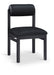 Roundhill - Faux Leather Dining Chair (Set of 2) - Black Frame - Simple Home Plus