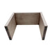 Peggy - Bench/Cocktail Ottoman With Table - Stripe / Multi - Simple Home Plus