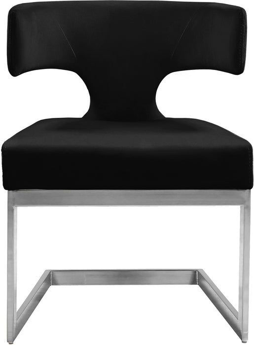 Alexandra - Dining Chair with Chrome Legs - Simple Home Plus