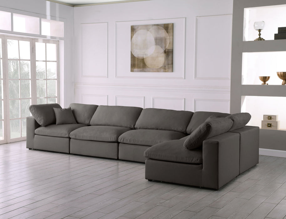 Plush - 5 Piece Modular Sectional - Simple Home Plus