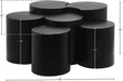 Dimple - 20" 6 Piece Modular Coffee Table - Simple Home Plus