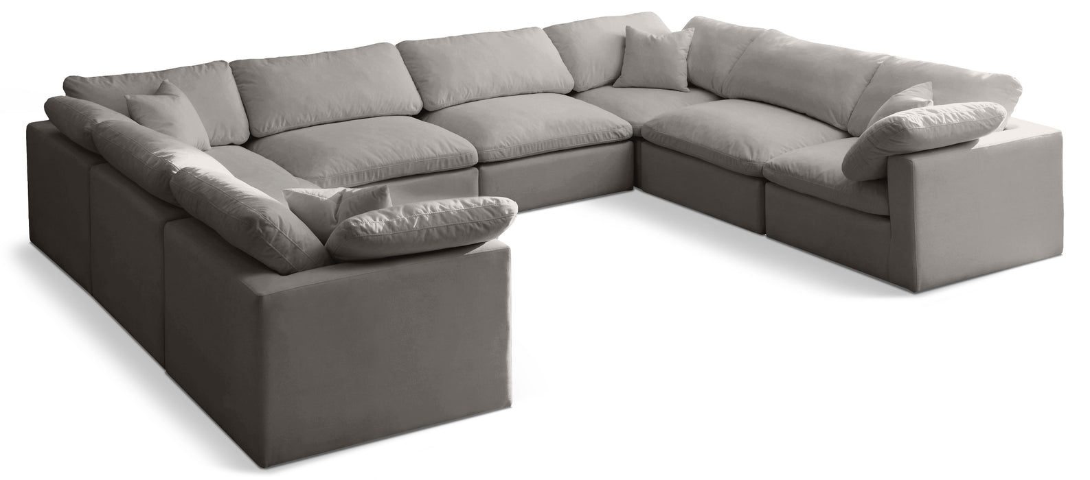 Plush - 8 Piece Modular Sectional - Simple Home Plus