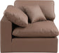 Comfy - Faux Leather Corner Chair - Simple Home Plus