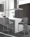 Karina - Stool with Chrome Legs (Set of 2) - Simple Home Plus