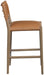 Andie - Upholstered Counter Stool - Brown Base - Simple Home Plus