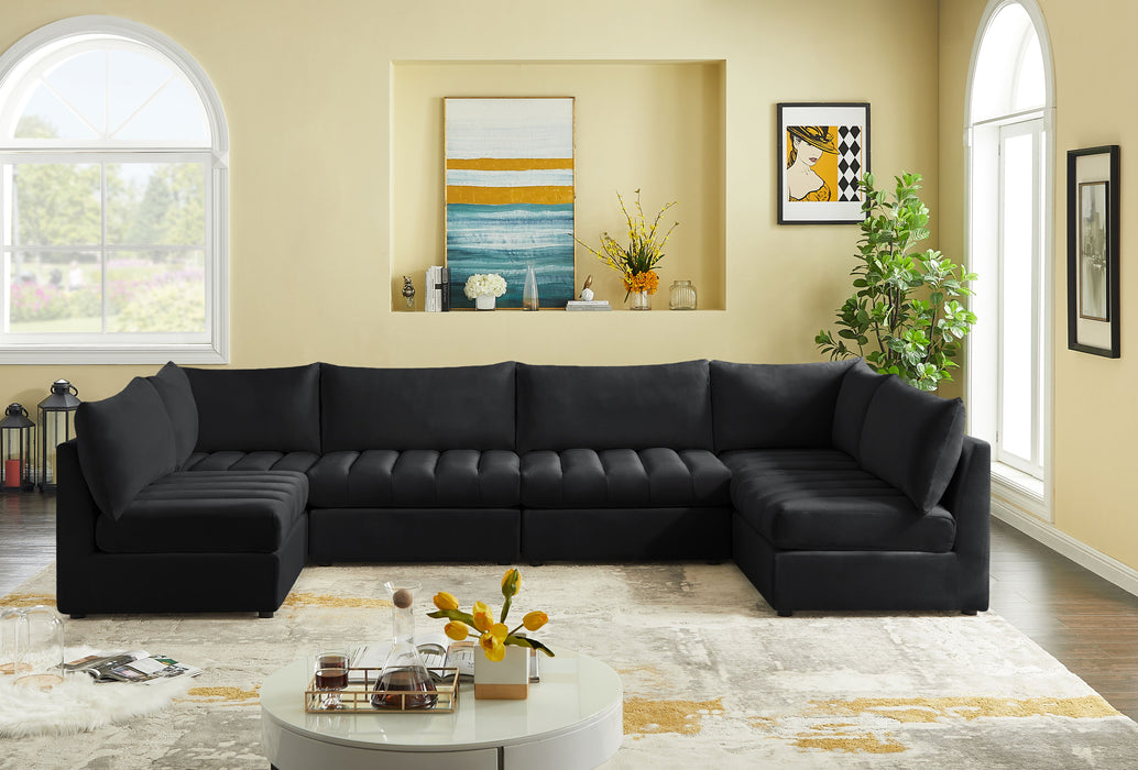Jacob - Modular U-Shaped Sectional 6 Piece - Simple Home Plus