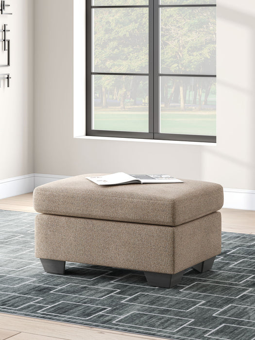 Triston-Peaks - Ottoman - Suede - Simple Home Plus