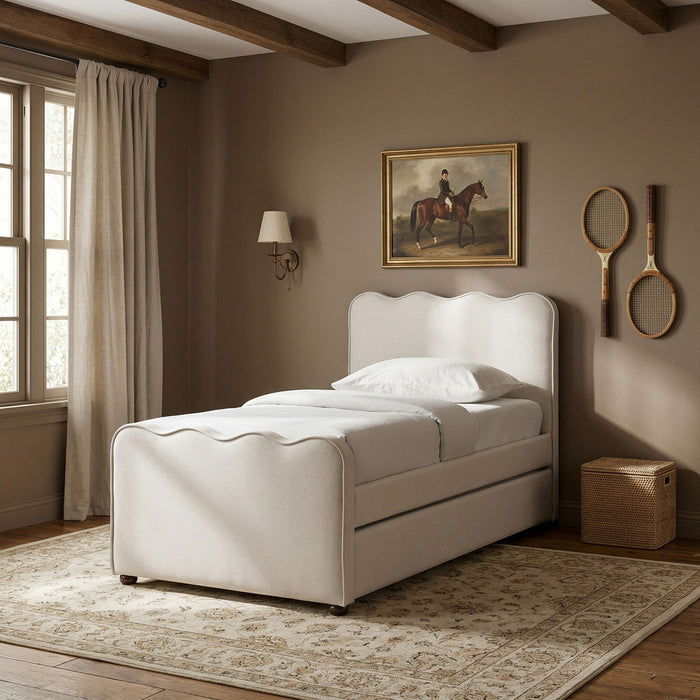 Gatsby - Upholstered Trundle Bed - Simple Home Plus