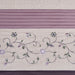 Serene - Embroidered Floral Shower Curtain - Purple - Simple Home Plus