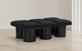 Pavilion - 6 Piece Modular Bench With Black Base - Simple Home Plus