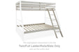Robbinsdale - Twin/Full Ladder/Rails/Slats - Antique White - Simple Home Plus
