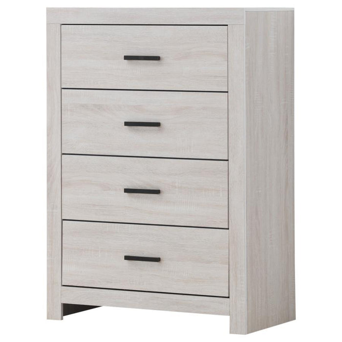 Brantford - 4-Drawer Bedroom Chest - Simple Home Plus