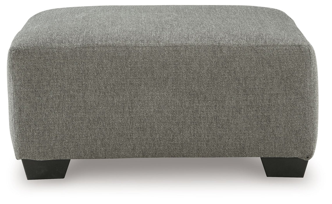 Clarington - Oversized Accent Ottoman - Greystone - Simple Home Plus