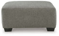 Clarington - Oversized Accent Ottoman - Greystone - Simple Home Plus