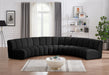 Infinity - 5 Piece Boucle Modular Sectional - Simple Home Plus