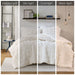 Larissa - 3 Piece King/California King Animal Duvet Cover Set - Off-White - Simple Home Plus
