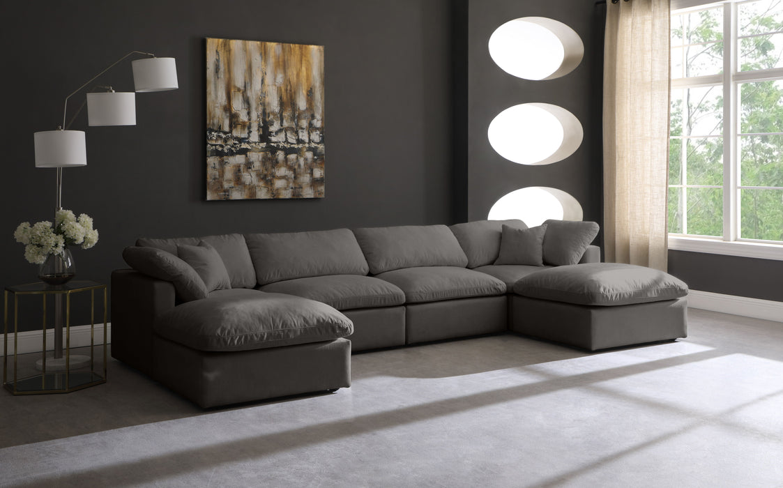 Plush - 6 Piece Modular Sectional - Simple Home Plus