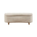 Bailey - Boucle Flip Top Storage Bench - Taupe - Simple Home Plus