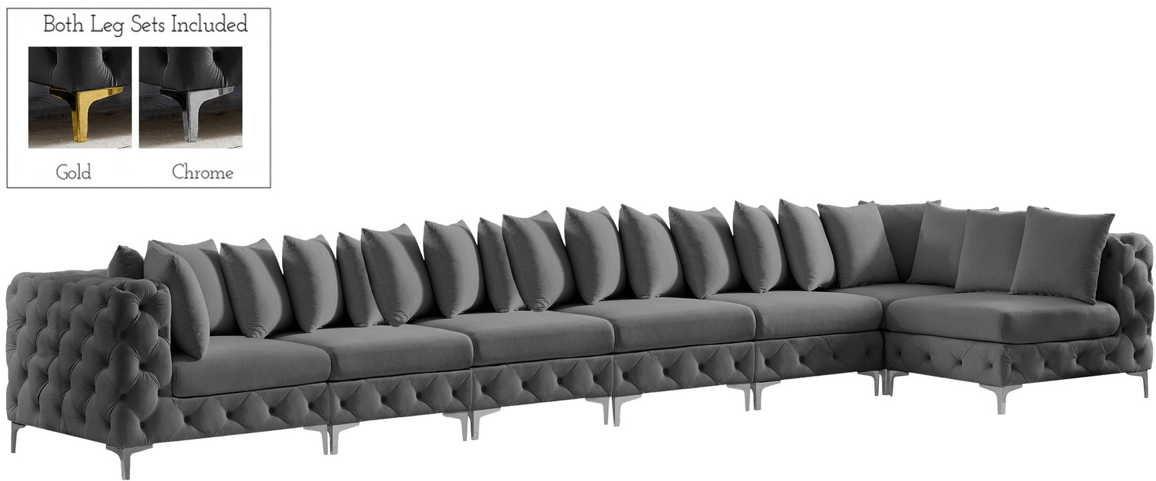 Tremblay - 7 Piece Modular Sectional - Simple Home Plus