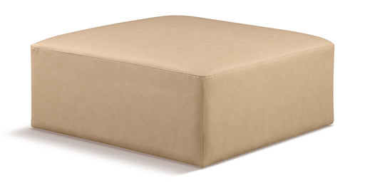 Cube - Ottoman - Tan - Simple Home Plus