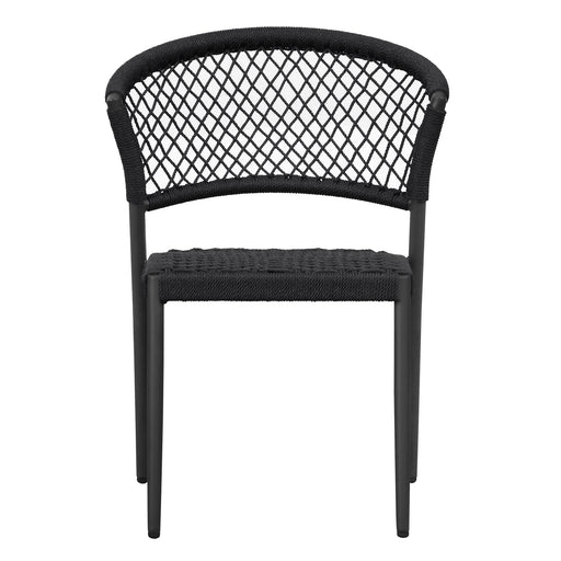 Clarke - Outdoor Dining Chair (Set of 2) - Black - Simple Home Plus