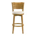Winsley - Coastal Modern Swivel Wood Bar Height Kitchen Bar Stool - Simple Home Plus