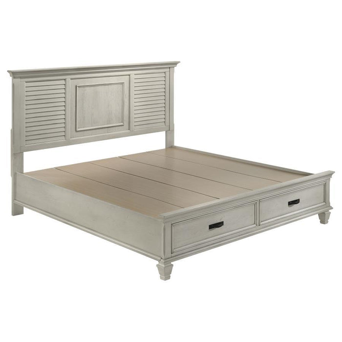 Franco - Wood Storage Panel Bed - Simple Home Plus
