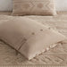 Breckenridge - Chenille Queen Comforter Set - Tan - Simple Home Plus